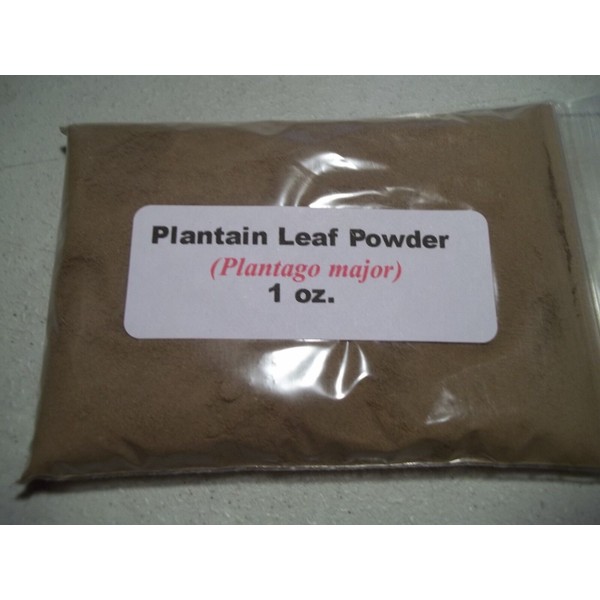 Plantain Leaf Powder 1 oz. Plantain Leaf Powder (Plantago major)
