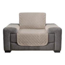 Vianney Protector De Sillon Individual Beige Vianney 2 Vistas