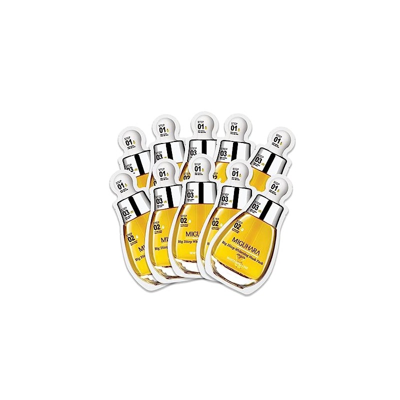 MIGUHARA Big 3-Step Mask Pack, Origin 10 Sheets | Special