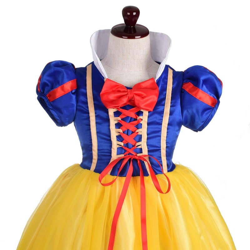 Dressy Daisy Vestido de Disfraz de Princesa Blanca Nieves para