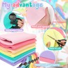 ZAIONE Pastel Soft Felt Sheets Bundle Rainbow Felt Sheets 7