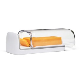 Chef'n 2-in-1 Cheese Slicer Storage Container, Gift For The Cheese Lover