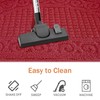 Echaprey Half Round Non-Slip Kitchen Bathroom Toilet Doormat Floor Rug