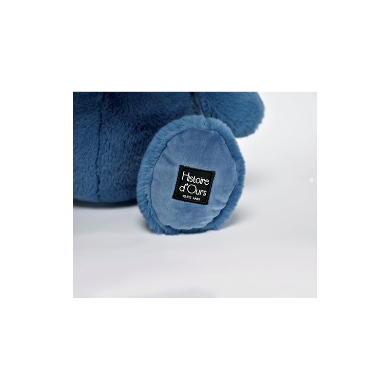 Carletto Histoire d'Ours HO3109 Peluche Hippopotame Hippo Hippo Blue 25