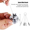 17pcs Multi-Purpose Spray Gun Cleaning Kit,Nylon Brushes Paint Gun Cleaning