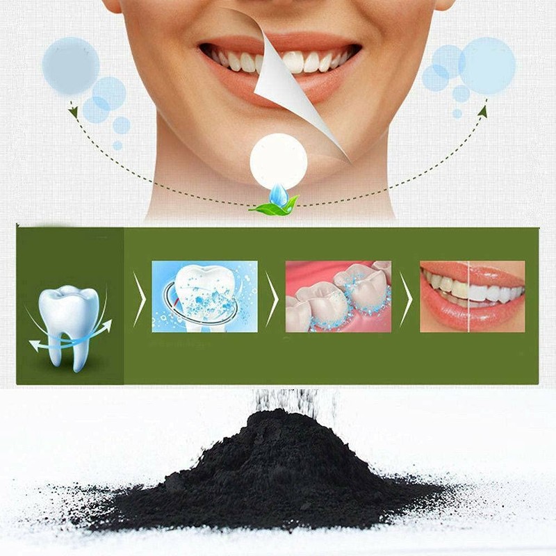 Teeth Whitening Charcoal Powder, Natural Activated Charcoal Teeth Whitener Powder