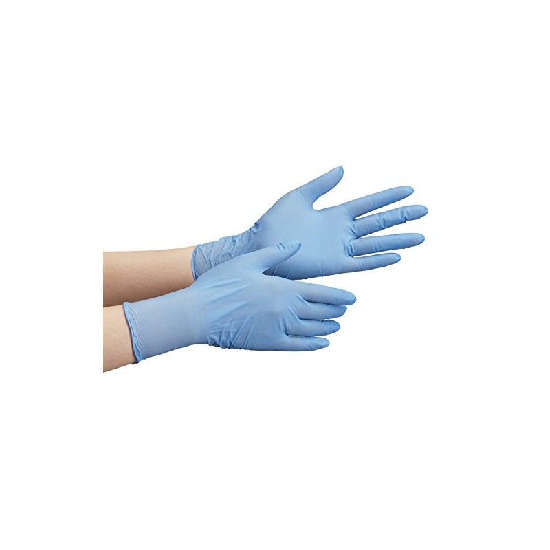 [ミドリ安全] ニトリル 手袋 作業用 ニトリルゴム 高強度 フィット 柔らかい ベルテ790 粉なし