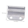 Minkissy Replacement Clipper Head Taper Blades for Clippers Trimmer Razor