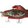 8" Spring Shad Multi Jointed Swimbait Bass Fishing Lure Bait