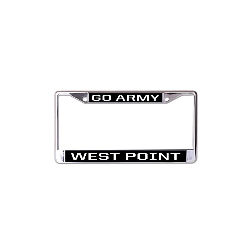 West Point Go Army Chrome License Plate Frame