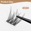 OUDQFCJ Wimpern Extensions Cluster Lashes - C Curl Wimpern Einzeln