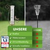 DAAS24 Rain Gauge - Rain Gauge for Garden - Frost-proof