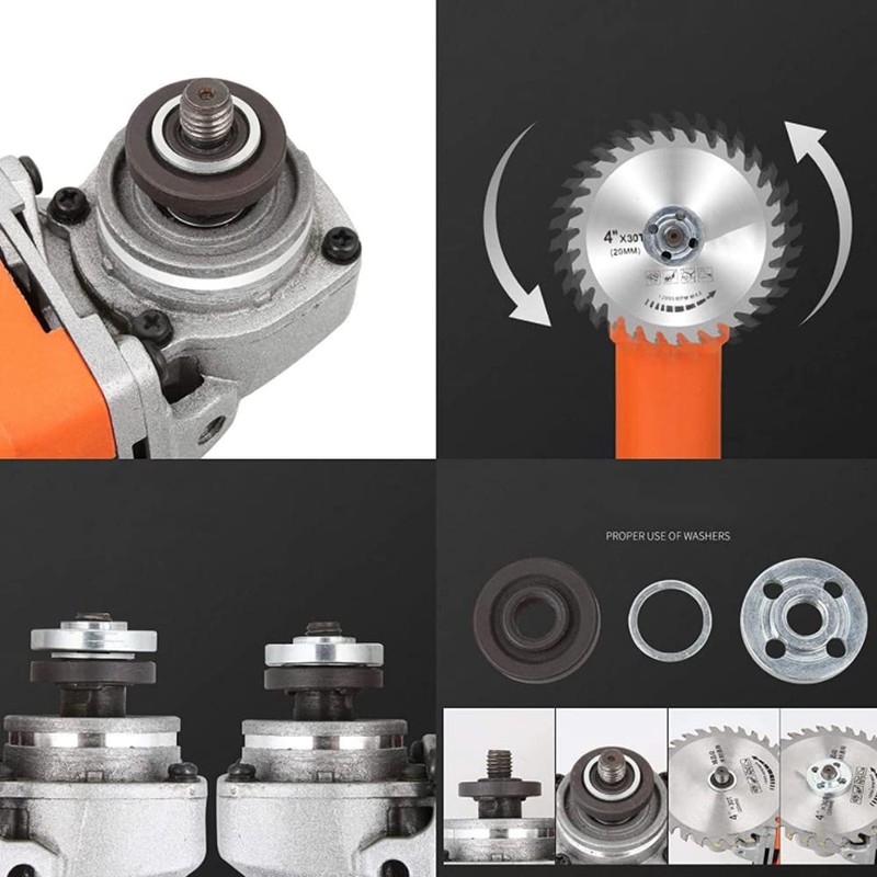 Saw Blade Adapter, 3pcs Metal Bushing Washers Circular Saw Blade