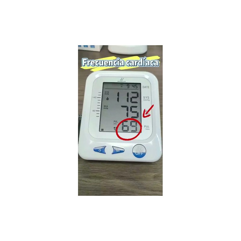 Tensiómetro Digital Para Medir La Presión Arterial, Brazalet