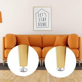 Dadabig Pack of 25 Adjustable Furniture Feet, M8 x 17 x 40 mm, Adjustable Screws, Adjustable Levelling Foot, Metal Stainless Steel Furniture Gliders with Plastic Base, Footrest Protection for