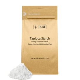 Pure Original Ingredients Tapioca Starch (5 lb) Gluten-Free, Non-GMO, Kitchen Staple, Tapioca Flour