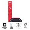Aluminum Framing Woodworking Squares High Accuracy L Scribing Ruler with
