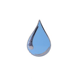 Jim Clift Design Water Drop Enamel Lapel Pin - 1 Count