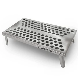 Climbing Table, Aluminum, 3.5 oz (100 g) or less, Solo Table, Folding Table, 2.8 oz (82 g), Outdoor, Lightweight, Compact Table, Trekking