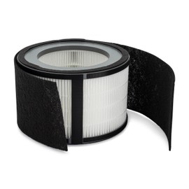 Crane Genuine Air Purifier Replacement Filter For Model EE-5068, HS-1946 HEPA Air Filter Replacement, Pack Of 1, 3-Stage Filtration For Better Indoor Air Quality