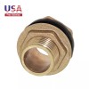 sashow Brass Bulkhead Tank Fitting Connector 3/4" male with Rubber
