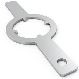 Spanner Wrench for Kenmore/Whirlpool Washer HD Tub Nut - TB123A Compatible washing machine spanner wrench - Silver