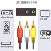 AV Cable 5.9 ft (1.5 m) 3 RCA Male to