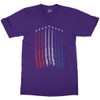 Threadrock Kids Red White Blue Air Force Flyover Youth T-Shirt