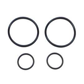 Captain O-Ring – Replacement O-Rings for Rusco/Vu-Flow Spin-Down, Sediment Trap Filters (2 Sets) [Select Size .75OR, 1OR, 1.5OR, or 2OR] (1" Filter (1OR) - 2 Sets)
