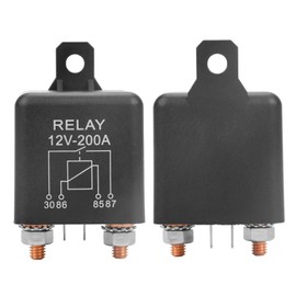 Relay Switch, Solid State Relay, WM686 12V 4-Pin Start Relay Heavy Duty Car ON/Off Switch Relay RL/180 200A Automotive Relay Car Relay Tester for Automotive Boat Marine
