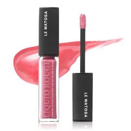 WATOSA Liquid Rouge no211 Mistyrosé Watusa Lip Rouge Liquid Gloss Unscented Lipstick Red Red Moisturizing Color Retention