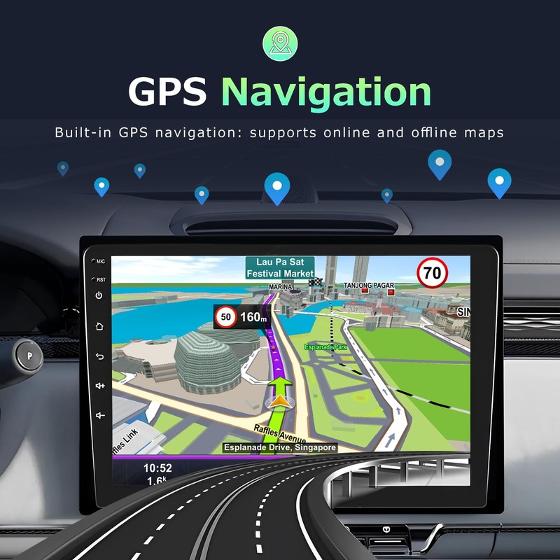 9 inch Android 13 Wireless CarPlay Android Auto Car Radio