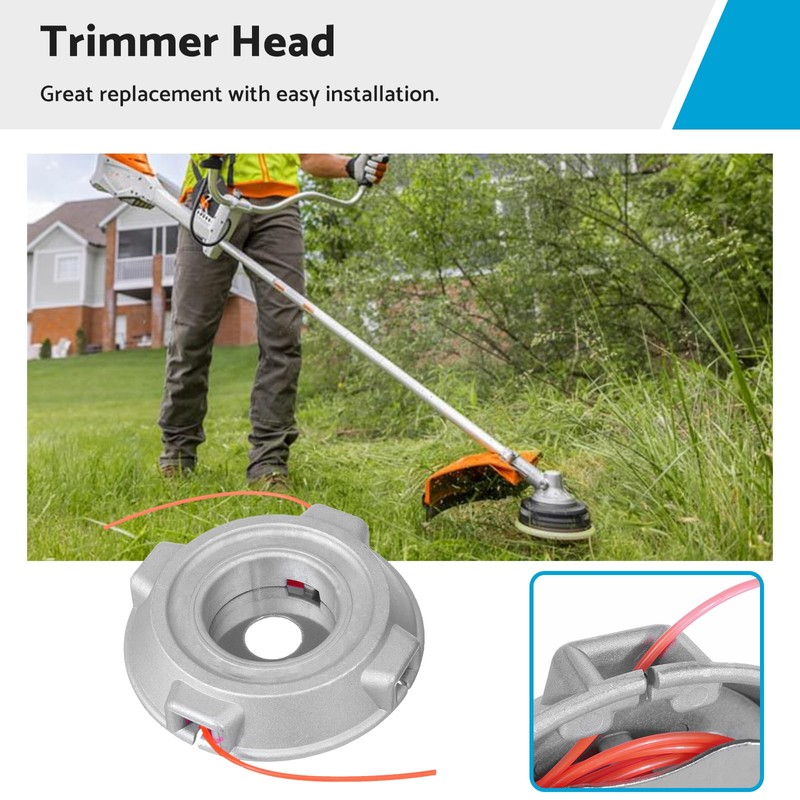 Universal Alloy Grass Trimmer Head 25mm Suitable for Stihl Husqvarna