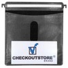 CheckOutStore (300) CD Double-Sided Refill Plastic Hanging Sleeve (Black)