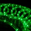 West Ivory 25ft Green LED Rope Lights, Connectable Outdoor Permanent