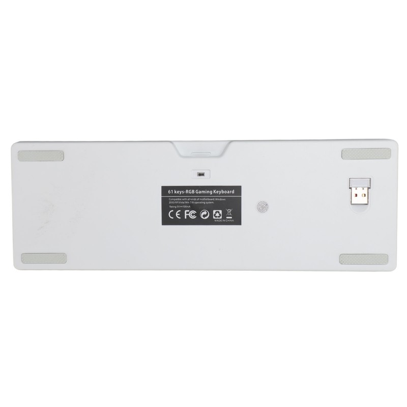 61 Keys Dual Mode Mechanical Keyboard RGB Backlight High Special