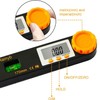 Rainyb Digital Angle Finder Tool 5 inch Pocket Protractor 0-360