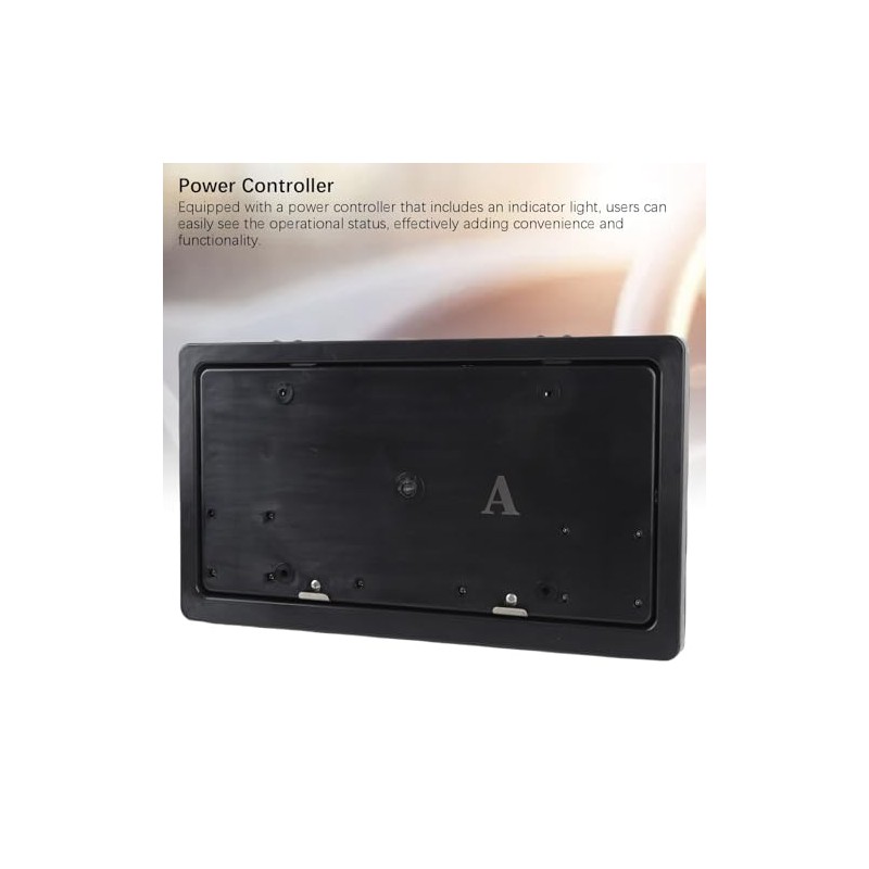 Soporte para Matrícula de Coche, Protector de Cubierta con Tapa