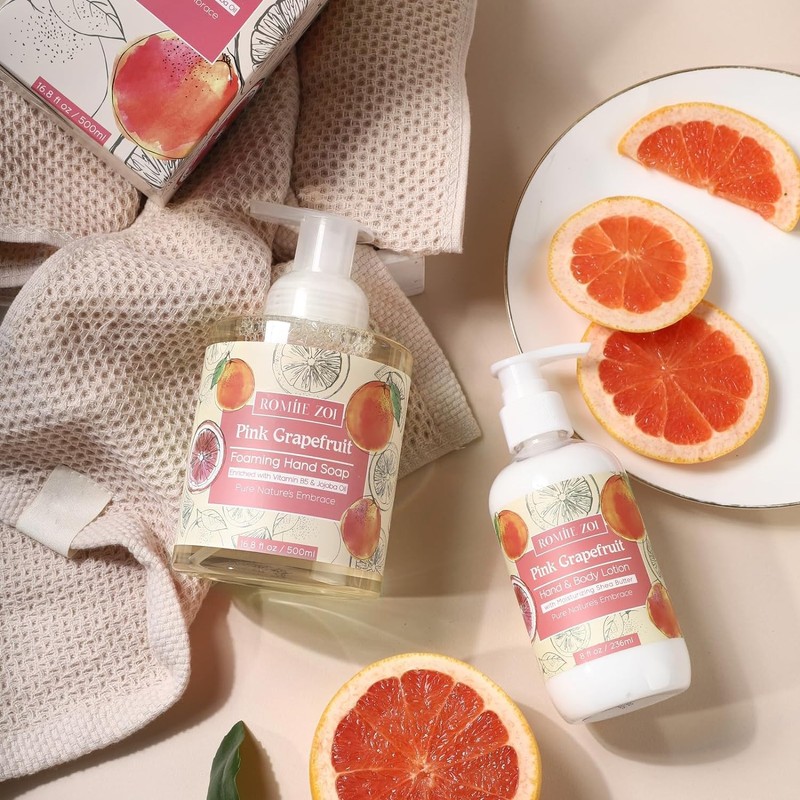 ROMIIE ZOI Foaming Hand Soap with Gift Box- Pink Grapefruit