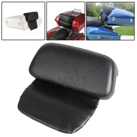 Unbranded Black Chopped Razor Tour-Pak Backrest Pad For Harley Touring Electra Glide 14-23