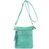 Isabelle Functional Multi Pocket Crossbody Bag (Mint)