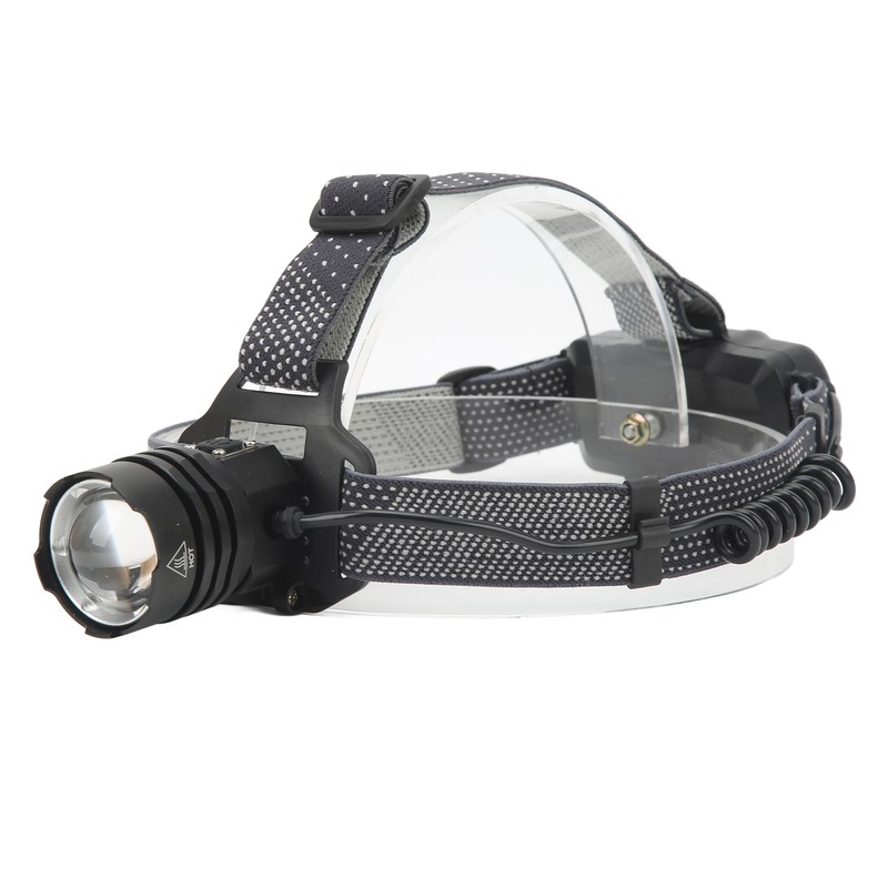 Headlamps for XHP160 LED Bulb Type C Charging Telescopic Zoom