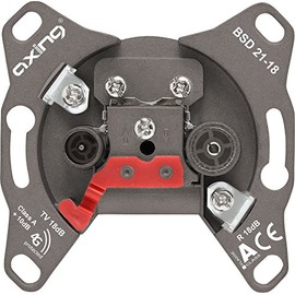 Axing BSD 21-18 Hyperbroadband Socket Through Socket with 18 dB Connection Loss