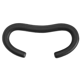 eMagTech VR Face Cushion Compatible with Oculus Rift CV1 VR Gaming Replacement Comfortable PU Leather Foam Face Cover Sponge Pad Black