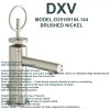 DXV Bathroom Faucet Single Control Loop Handle(Brushed Nickel)/D35109