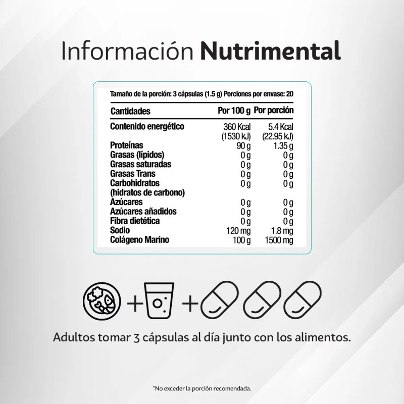 Colgeno Marino Kit 2 60 Cps 40 Das Belleza Sin