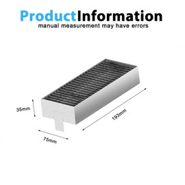 4 x activated carbon filters for cooker hood: Nizirioo recirculation replacement filter for Bosch 17004811 / HEZ9VRUD0, Siemens 17004796 / HZ9VRCR0, Neff 17004806 / Z821VR0 and Gaggenau CA282111