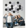 12 Pack Soundproof Wall Panels, Hexagon Acoustic Panels High Density