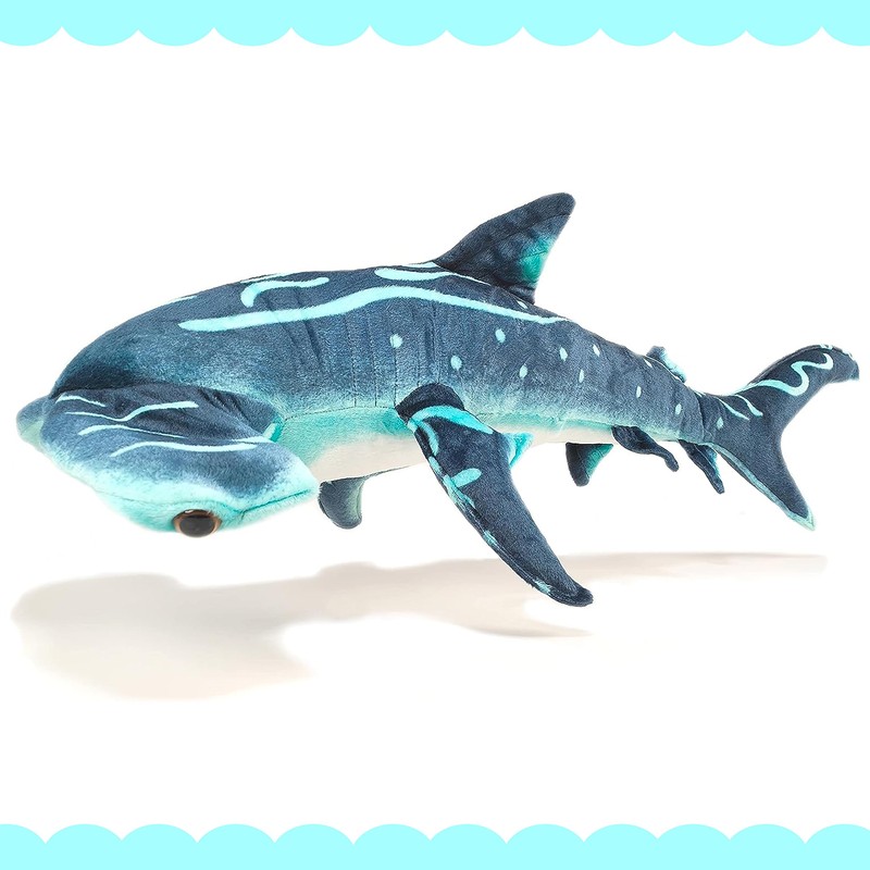 Beeyybuy 40 inch Hammerhead Shark Stuffed Animal - Giant Shark