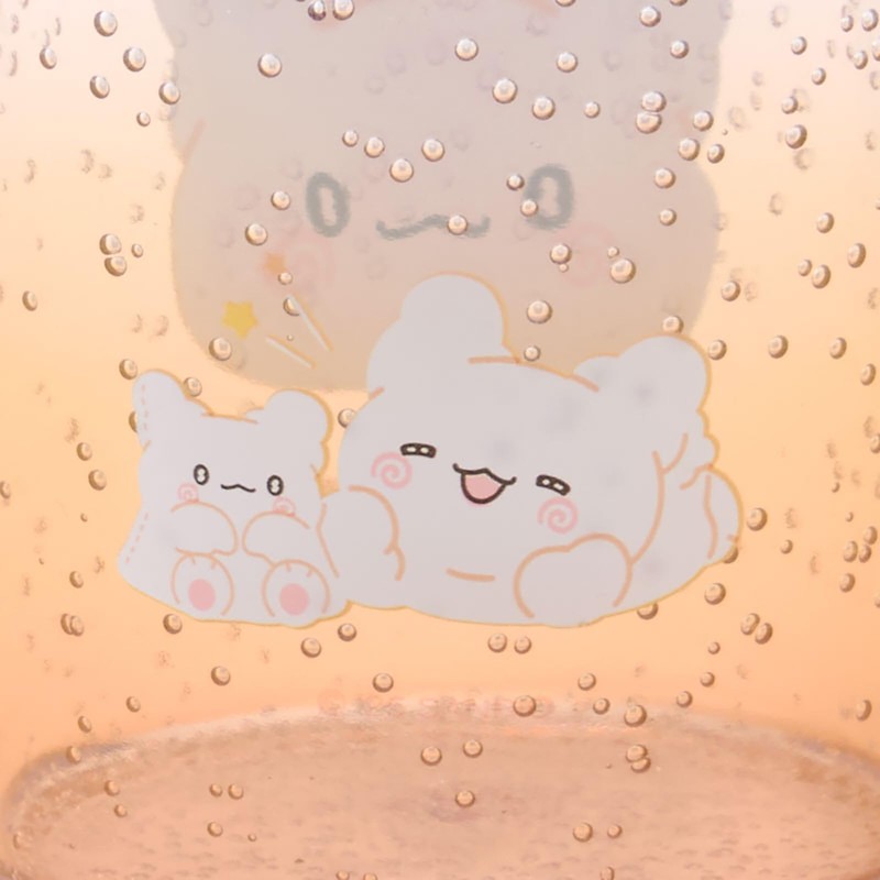 Sanrio 176176 Clear Tumbler, Hanamaru Ghost, AS Resin, Tableware, Cup,